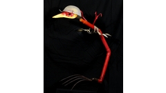 Michel_Derozier Sculpture_Objet 9 Poulet cosmic 01